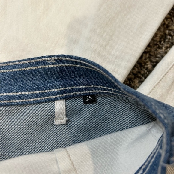New 7 For All Mankind Tricolor Stitched Denim Jacket and Pant Outfit. - Picture 10 of 13